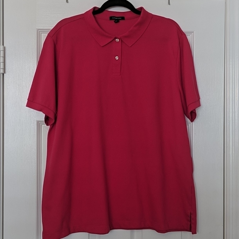 Boys LANDS' END Pique Polo Shirt